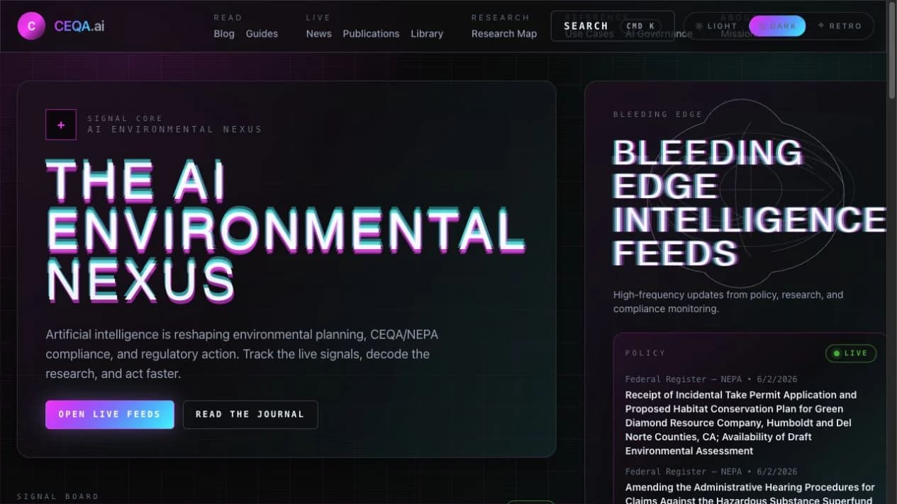 CEQA.ai interface